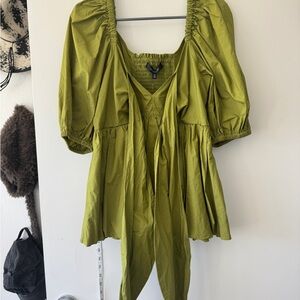 Green Women's Top
